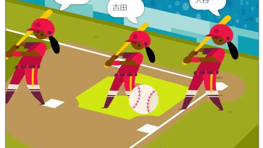 野球追跡ゲーム